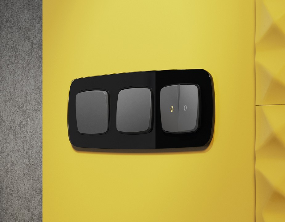 Рамка на 1 пост ambrella volt omega of350801