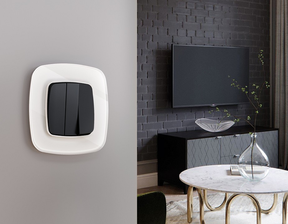 Клавиши для выключателя трехклавишного ambrella volt omega op8050