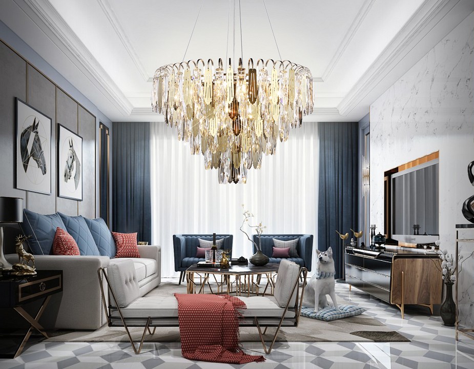 Подвесная люстра ambrella light tr tr5258