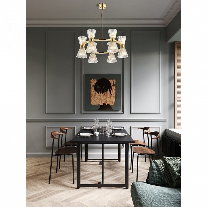 Подвесная люстра aployt elinor apl.801.03.12