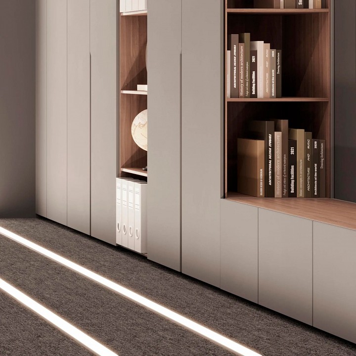 Профиль накладной arlight floor 046413