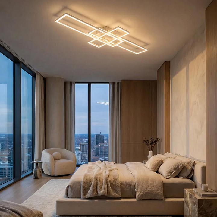 Потолочная люстра citilux kubit cl201130