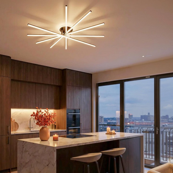 Потолочная люстра citilux trent cl203651