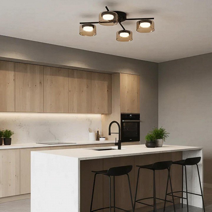 Потолочная люстра citilux espace cl243141