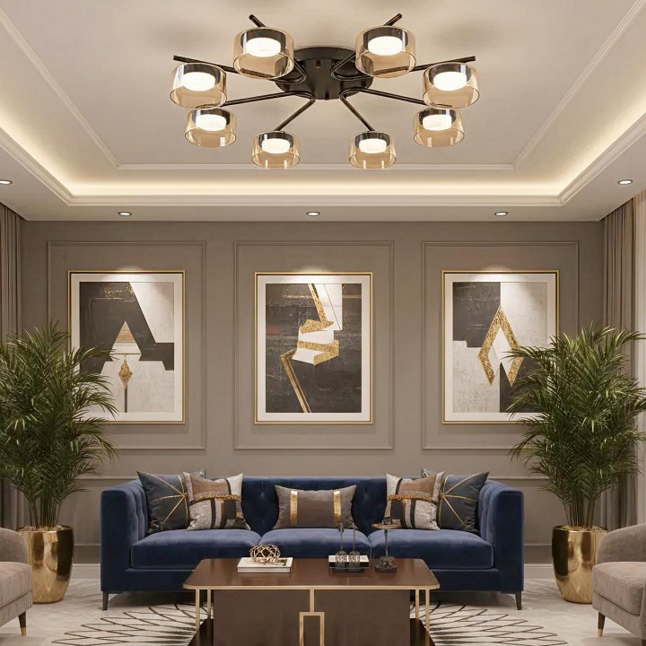 Потолочная люстра citilux espace cl243181