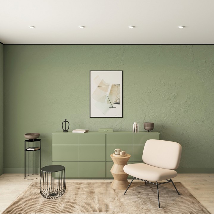 Встраиваемый светильник denkirs flat dk2090-wh