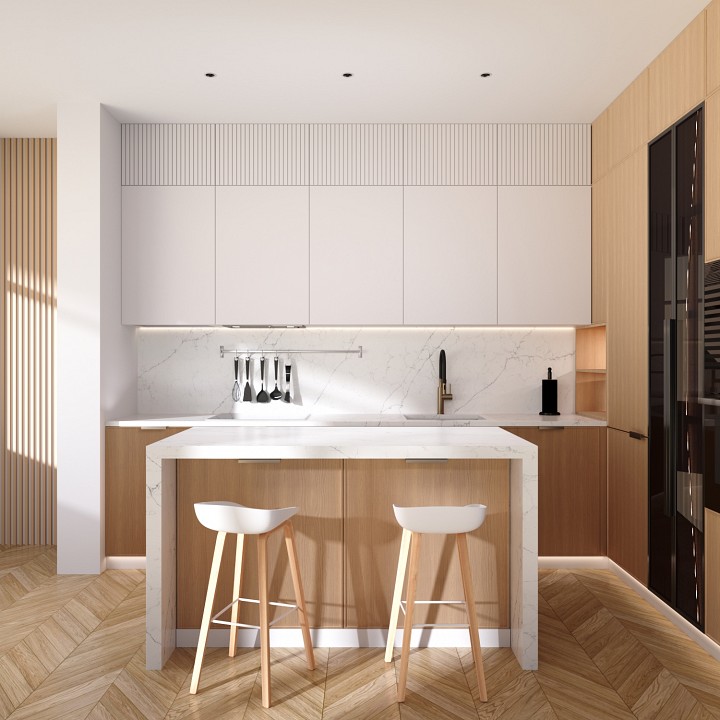 Встраиваемый светильник denkirs space dk2510-wb