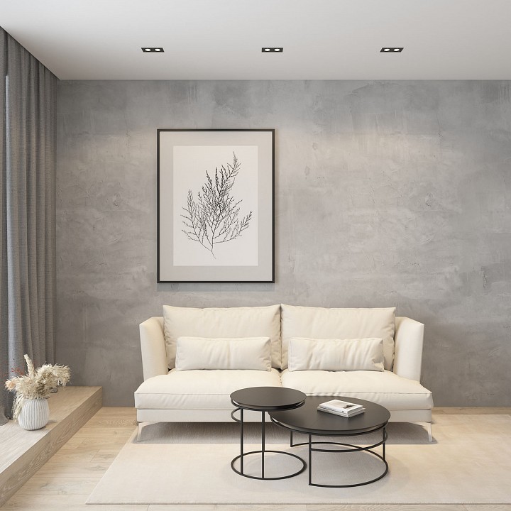 Встраиваемый светильник denkirs dk3021 dk3022-bk