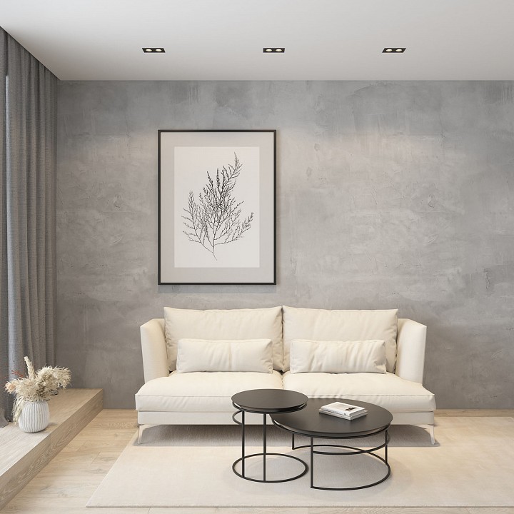 Встраиваемый светильник denkirs dk3021 dk3072-bk