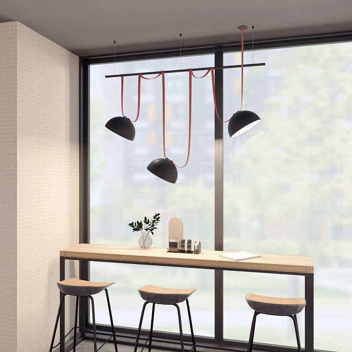 Накладной светильник denkirs belty flow dk5563-bk