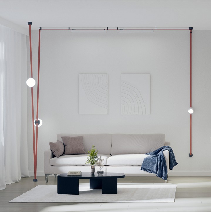Накладной светильник denkirs belty linear dk5577-wh
