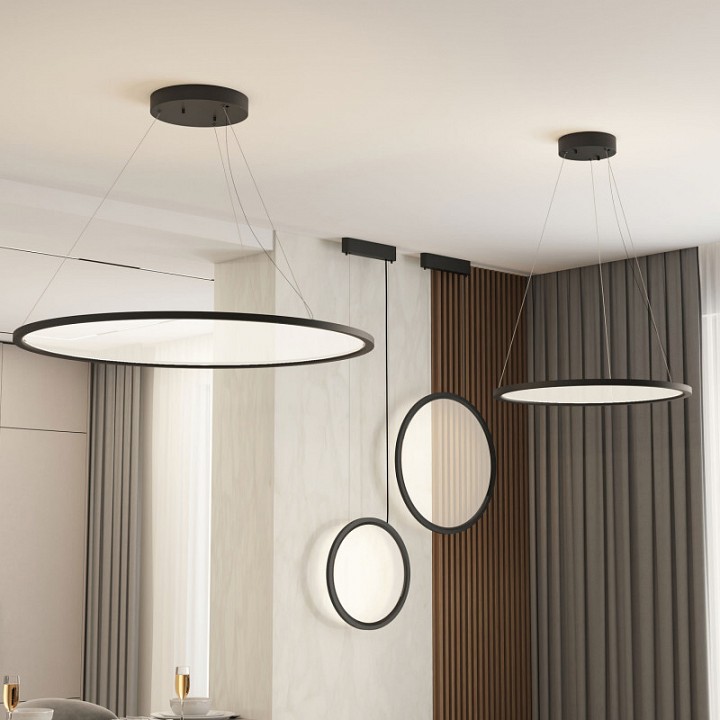 Подвесной светильник denkirs veil dk6607-bk