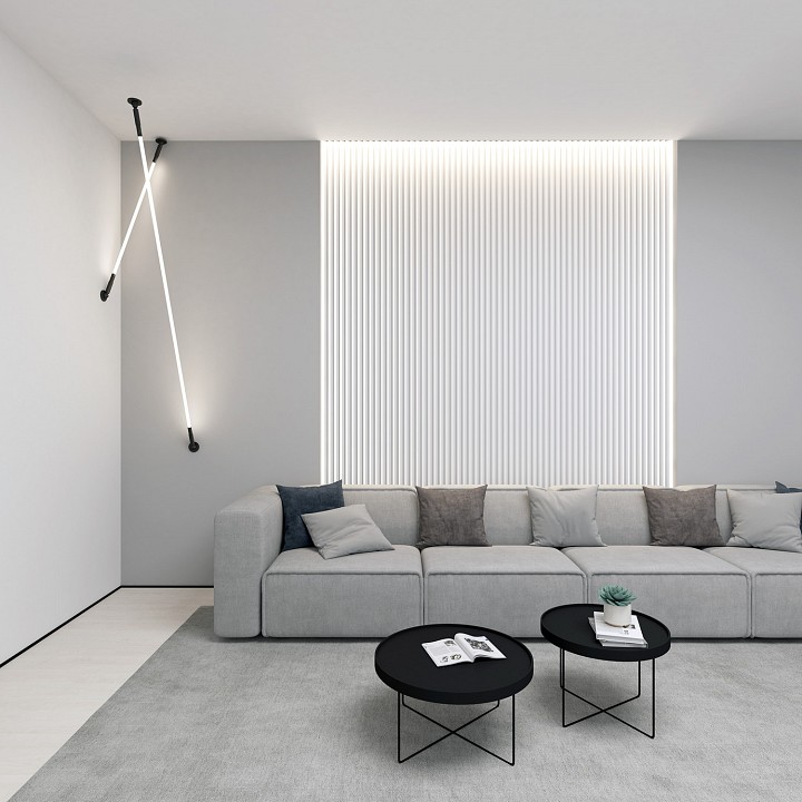 Светильник на растяжке denkirs flex dk7502-bk