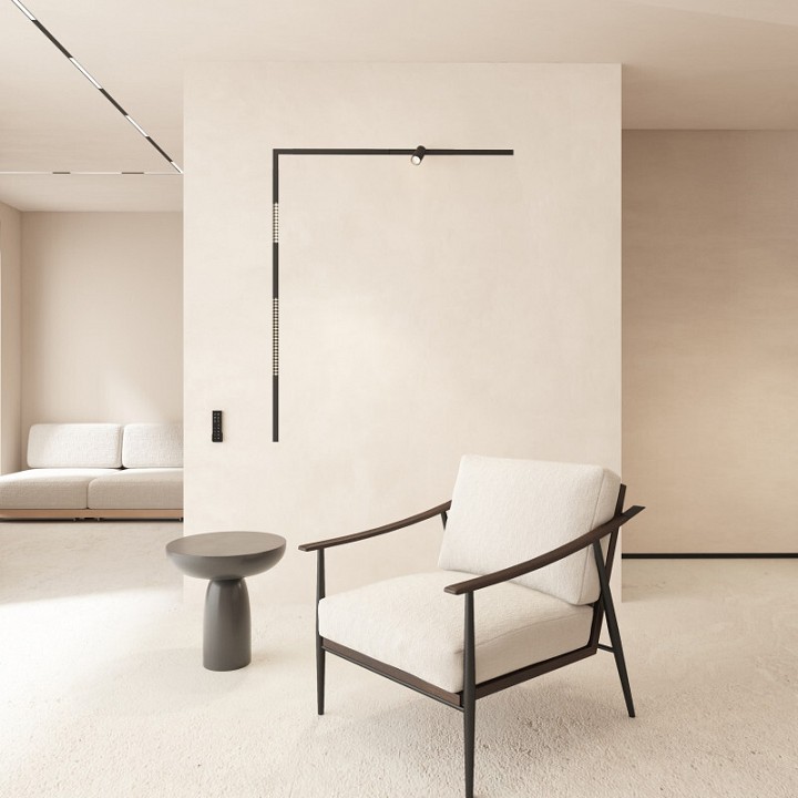 Светильник на штанге denkirs smart spot zigbee dk8310-bk
