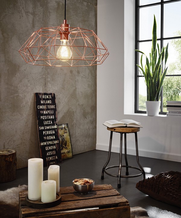 Подвесной светильник eglo carlton 2 49488