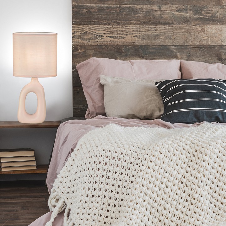 Настольная лампа декоративная escada 10159 10159/t rose