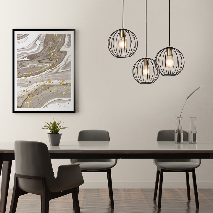 Подвесная люстра escada quebec 10176/3s