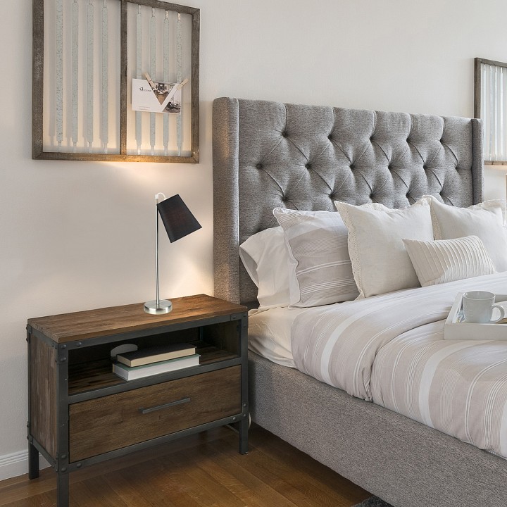 Настольная лампа декоративная escada hall 10185/l black