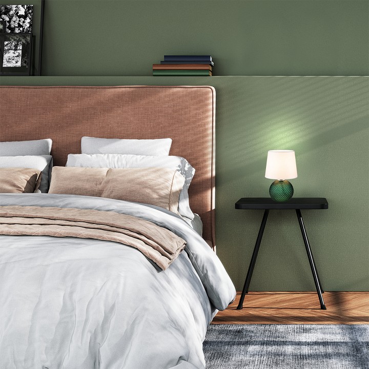 Настольная лампа декоративная escada  10197/l green