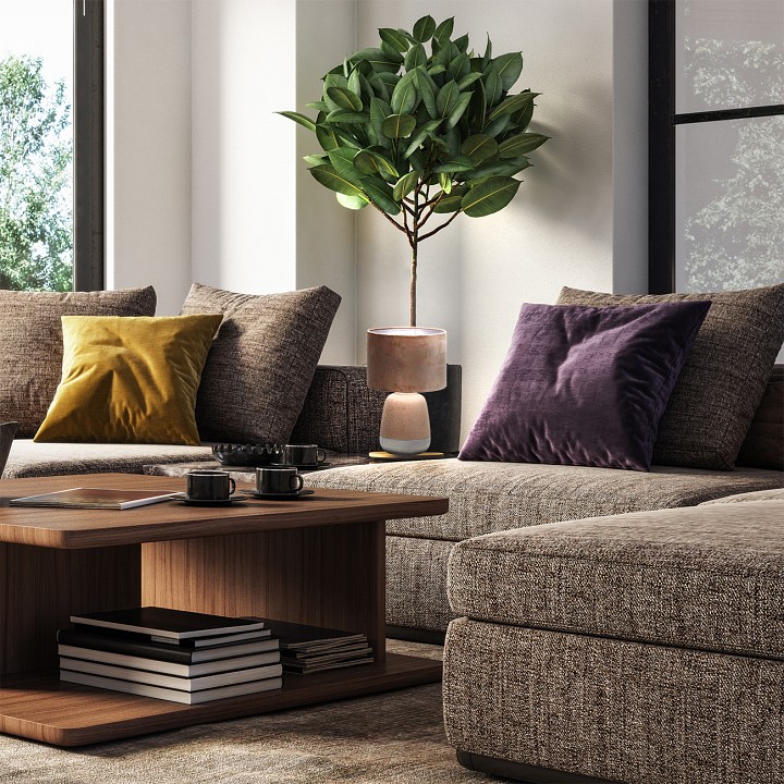 Настольная лампа декоративная escada hestia 10200/l beige