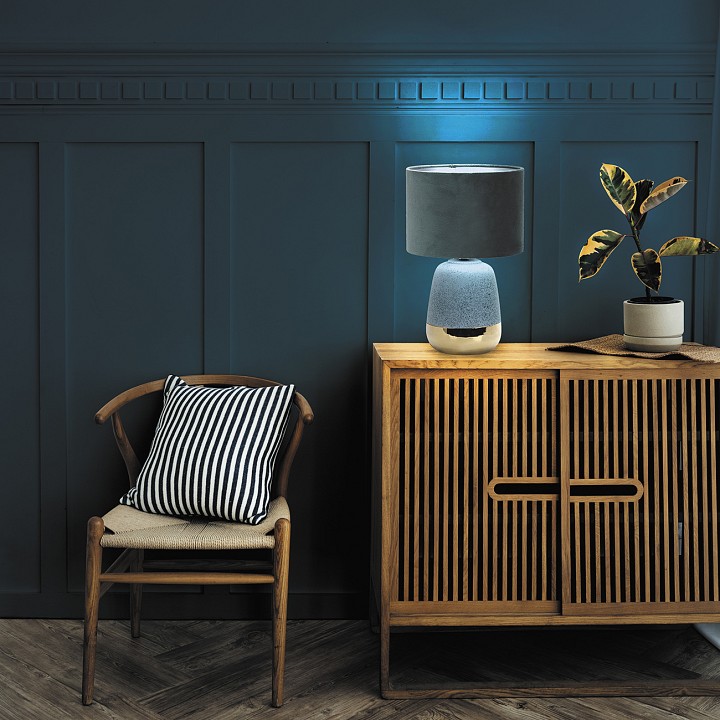 Настольная лампа декоративная escada hestia 10200/l blue