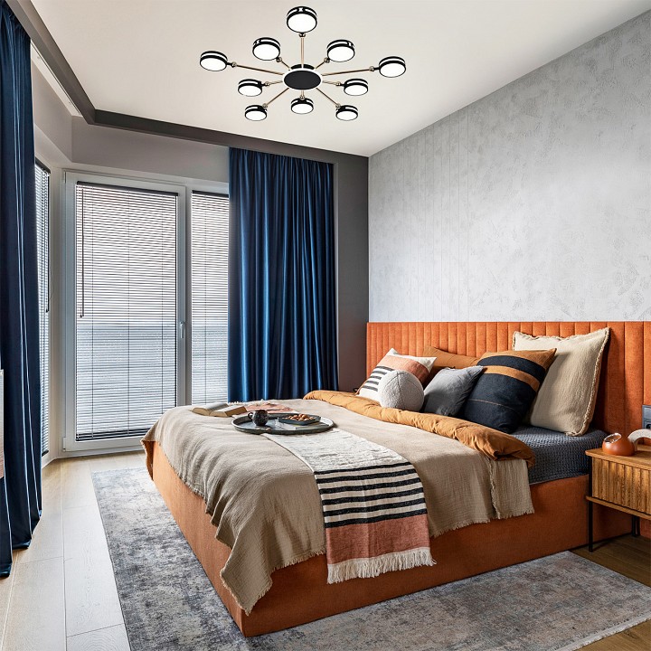 Потолочная люстра escada leda 10206/10led bl