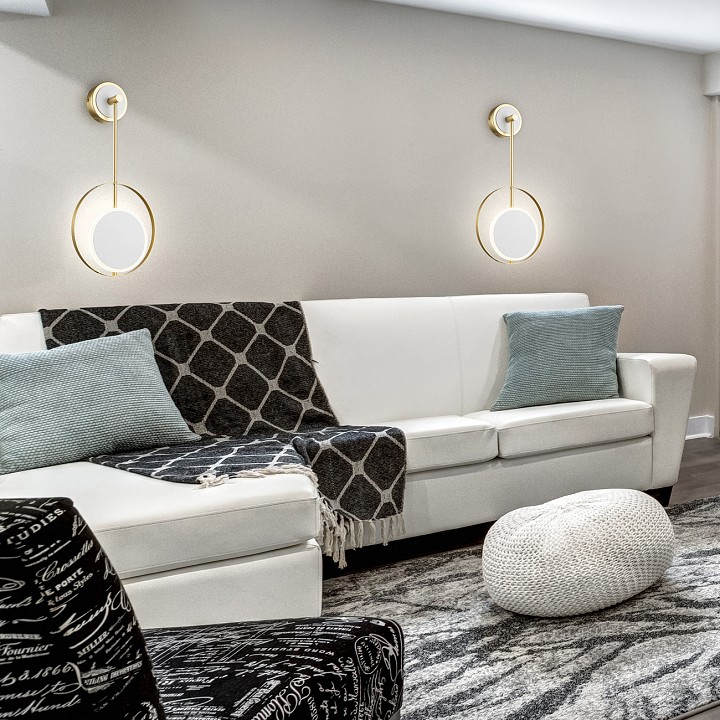 Бра escada hypnosis 10206/sg led white/gold