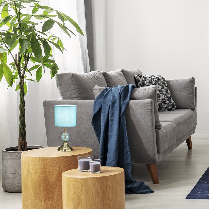 Настольная лампа декоративная escada jane 10207/l blue