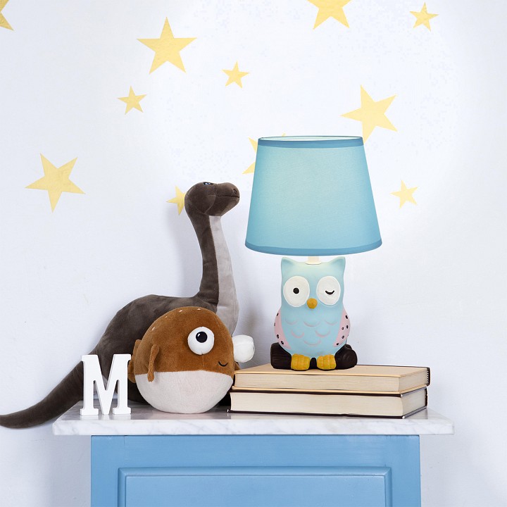 Настольная лампа декоративная escada kids 10209/l blue