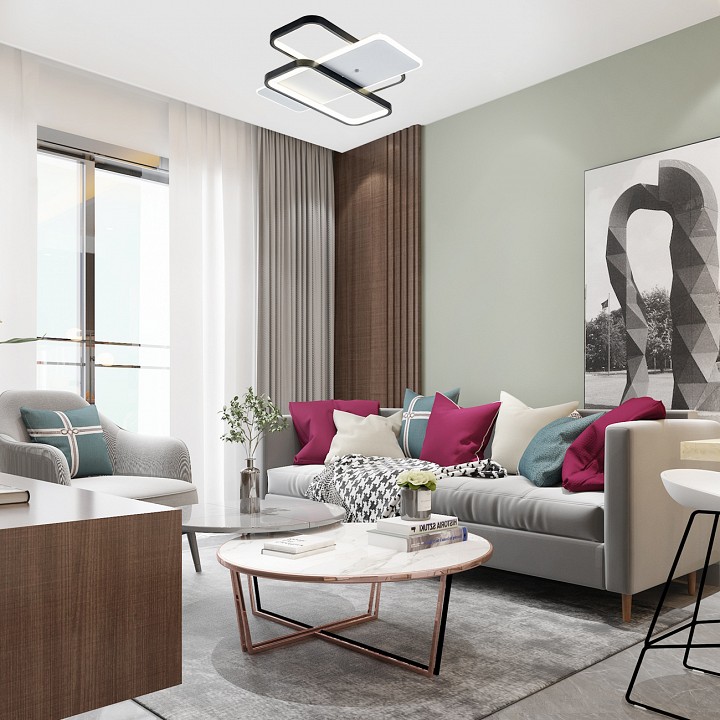 Потолочная люстра escada space 10215/s led