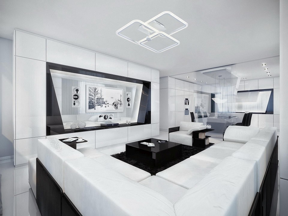 Накладной светильник escada matrix 10220/3led