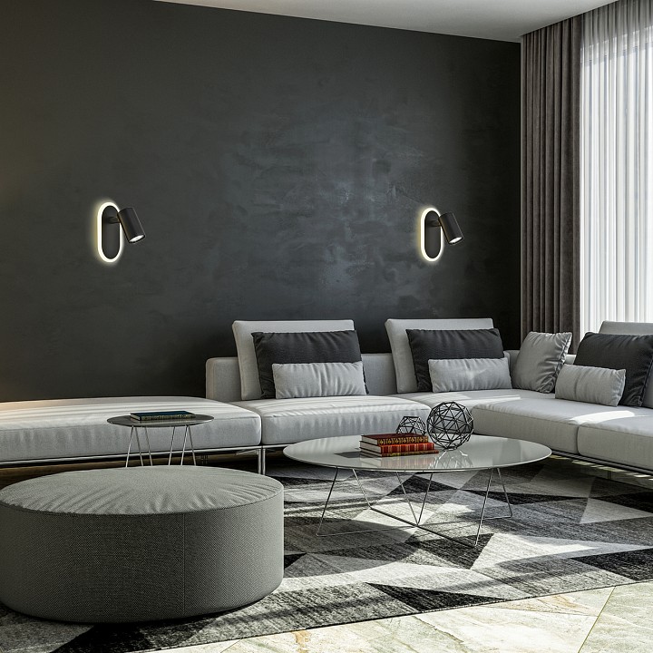 Бра escada omega 10222/2led black