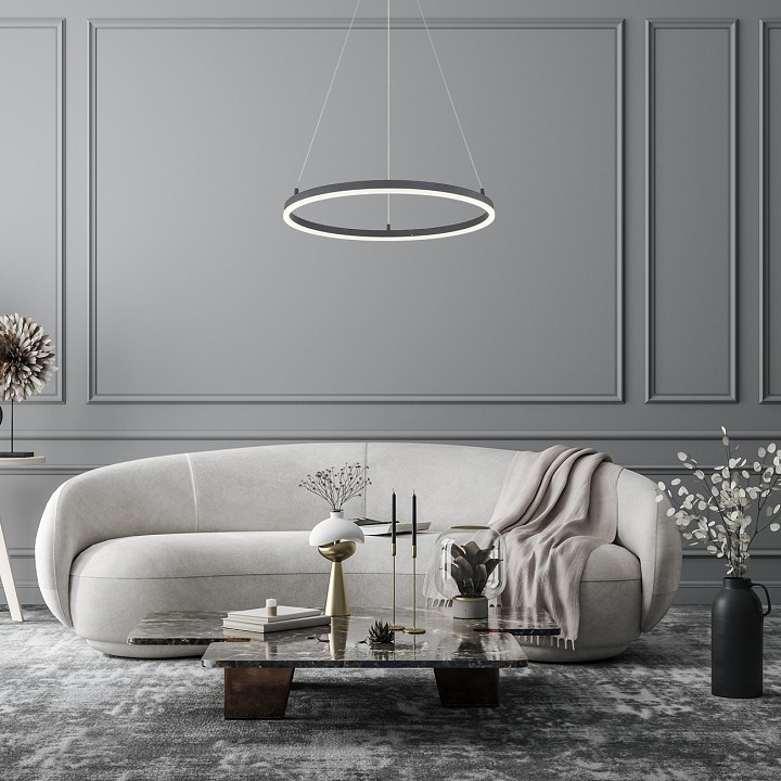 Подвесной светильник escada void 10254/1led black app