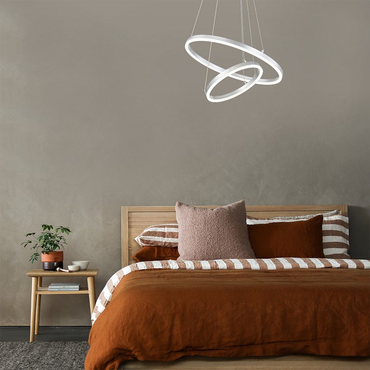 Подвесной светильник escada void 10254/2led silver app