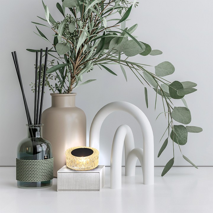 Настольная лампа декоративная escada party 10254/l led