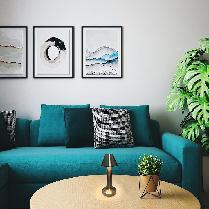 Настольная лампа декоративная escada evo 10256/l led