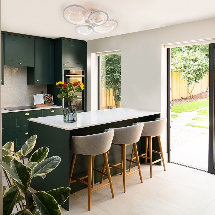 Потолочная люстра escada quasar 10261/4led