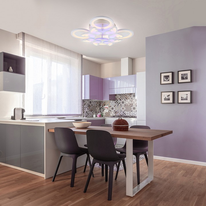 Люстра на штанге escada butterfly 10272/8led