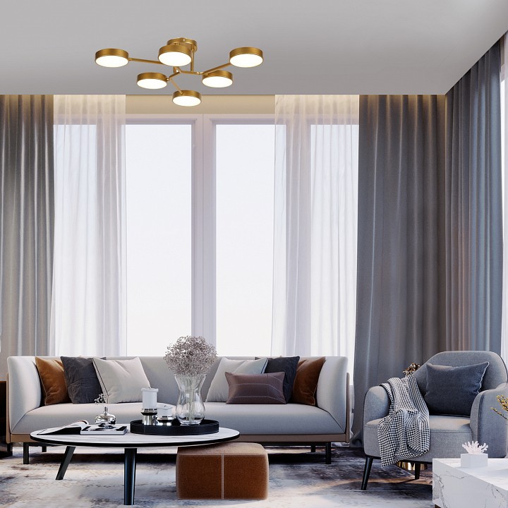 Люстра на штанге escada 10295 10273/6led