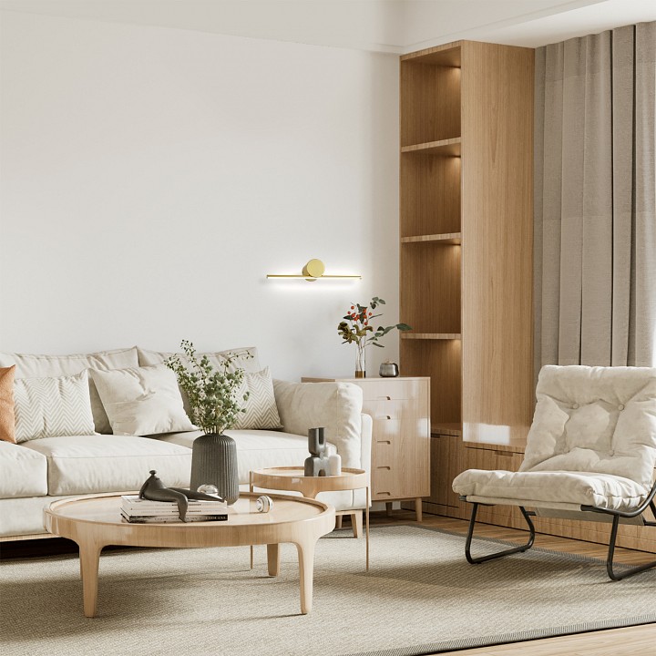 Подсветка для картины escada line 10281/1led gold