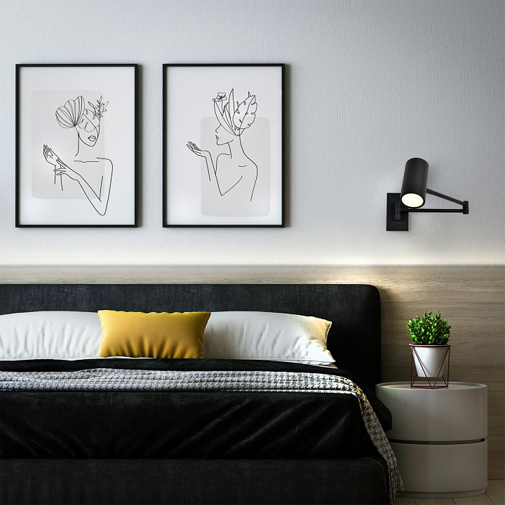 Бра escada stigma 10282/1led black