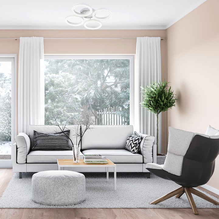 Потолочная люстра escada fianit 10282/4led