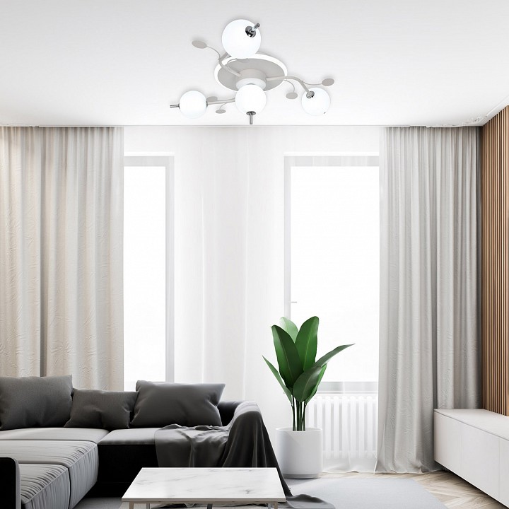 Потолочная люстра escada 10229 10299/3led bl