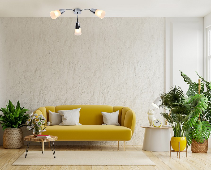 Потолочная люстра escada aquilegia 1100/3p chrome