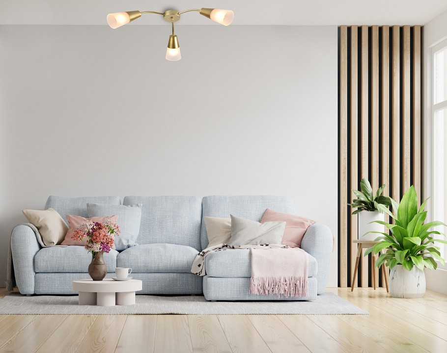 Потолочная люстра escada aquilegia 1100/3p gold