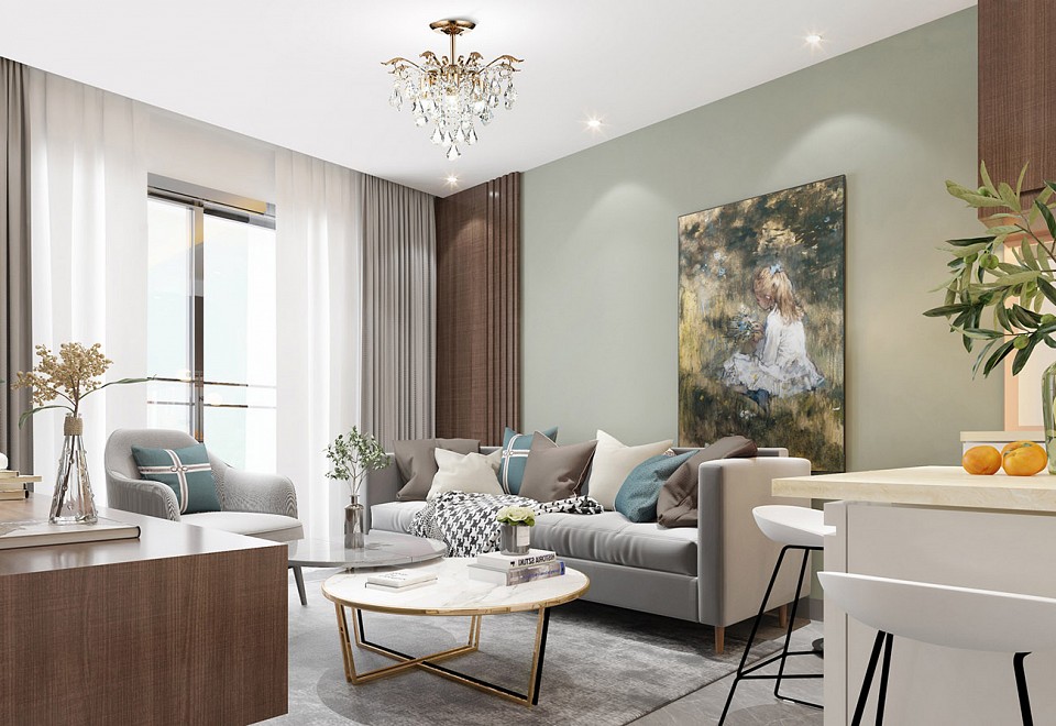 Люстра на штанге escada mona 1128/4