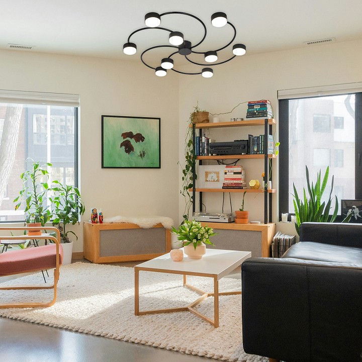 Потолочная люстра escada 1180 1180/9p