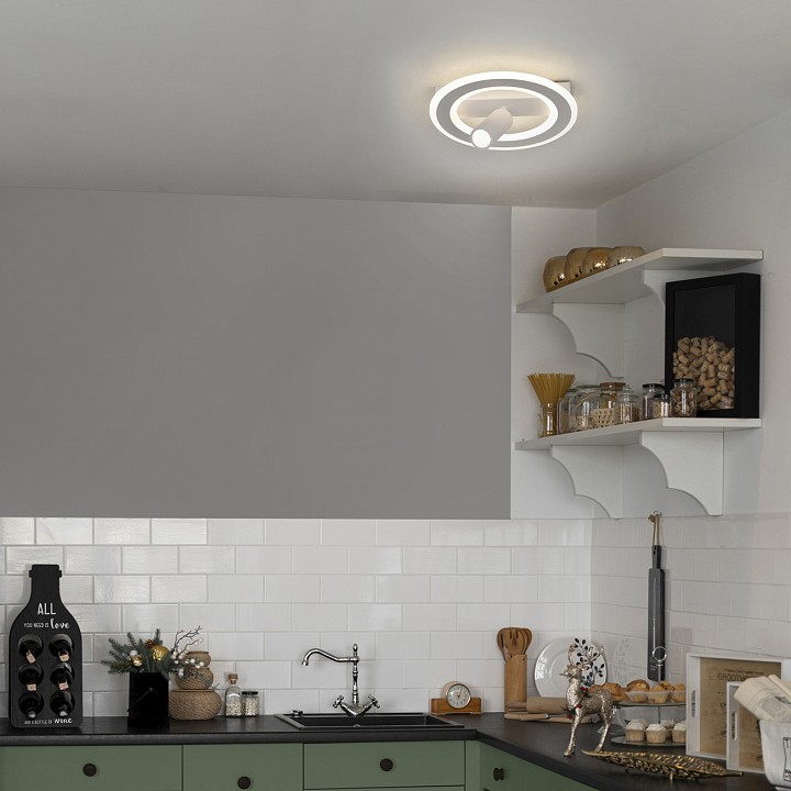 Накладной светильник escada  20045sma/01led wh