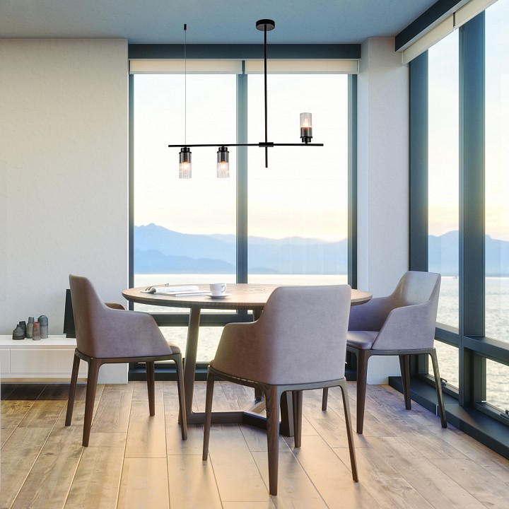 Светильник на штанге escada reverse 2100/3p black