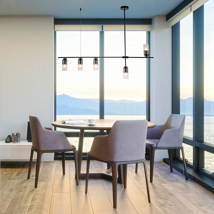 Светильник на штанге escada reverse 2100/5p black